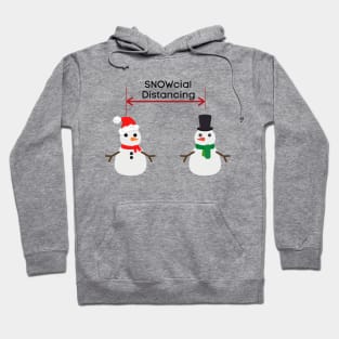 Snowcial Distancing Hoodie